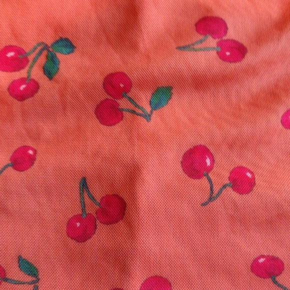 Asos Cherry Mesh Cowl Dress Size US 14 NWOT - Picture 7 of 15